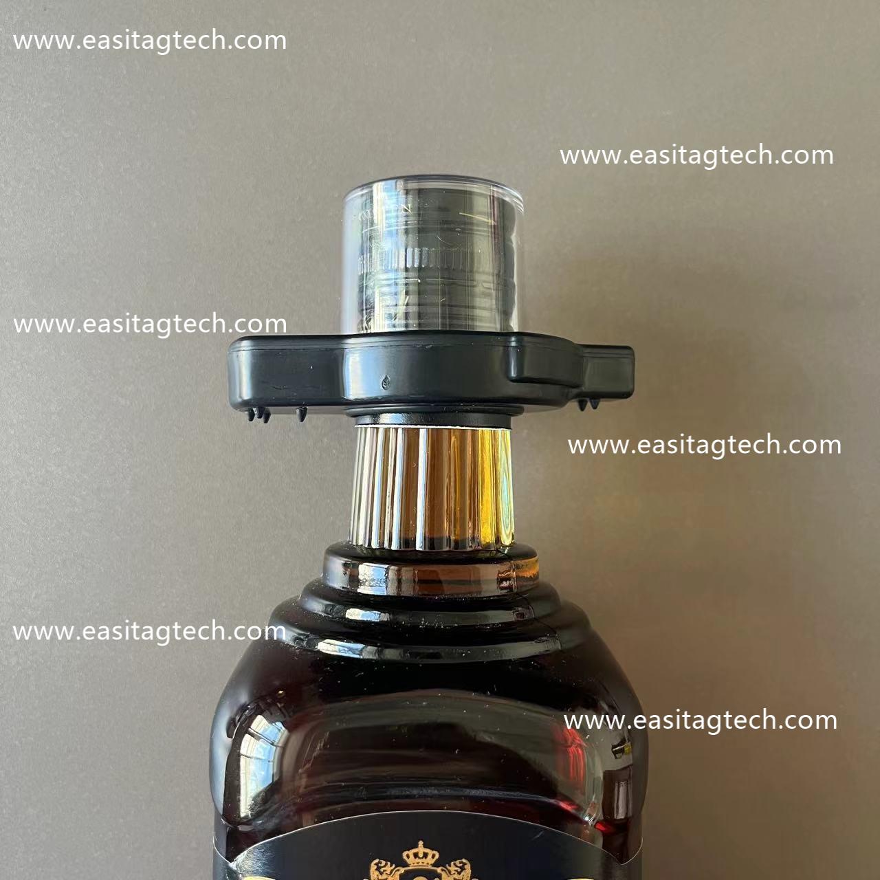 BT015  liquor store snti-theft am and rf frquency wine bottle security tag EAS Security Liquor & Wine Bottle Security Cap Tag 